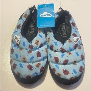 PPLA Kids Slippers with Monster Print